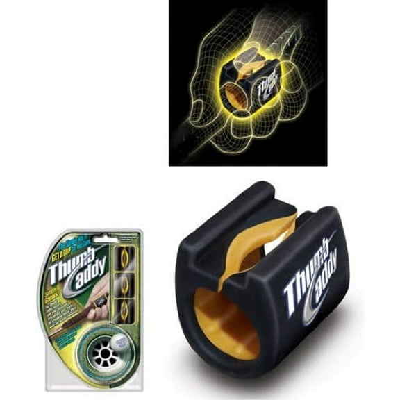 Thumb Caddy Golf Club Grip 3 Pack   Instructional DVD