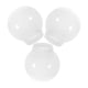thumbnail image 5 of Pantalla de lámpara de globo, cubierta de luz redonda para accesorio de pantalla de patio, 3 uds., 5 of 7