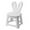A, variant on Lume Wear Foldable Step Stool with Rabbit Ear Back Support a Heavy Duty Built In Handle Portable Stool for Living Room Kitchen and Bathroom. A Non Slip Folding Step for Home Use