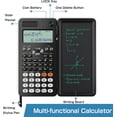 thumbnail image 3 of Scientific Calculator 991ES Plus, 4-Line Multiview Display with LCD Writing Tablet, Solar & Battery Dual Power, Erasable Notepad for Engineering, School, Business & Office Use, 3 of 7