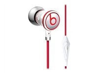 Monster iBeats Headphones with ControlTalk - Headset - in-ear - wired - noise isolating - white