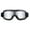 Black Frame + Silver Lens, variant on Vintage Goggles Motorcycle Windproof Glasses Steampunk Retro Motorbike Motocross Cycling Riding Eyewear