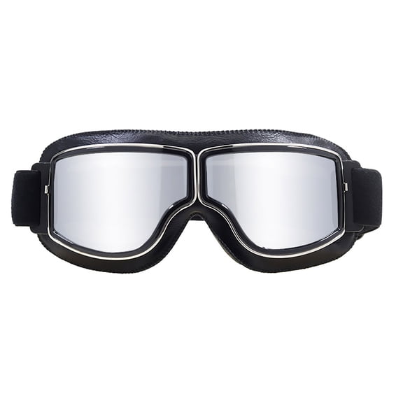 Vintage Goggles Motorcycle Windproof Glasses Steampunk Retro Motorbike Motocross Cycling Riding Eyewear