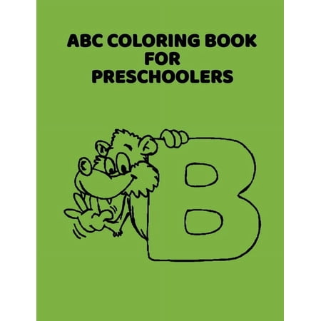 ABC Coloring Book For Preschoolers: ABC Letter Coloringt letters coloring book ABC Letter Tracing for Preschoolers for Kids Ages 3-5 A Fun Book to Practice Writing (Paperback)(Large Print)