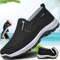 thumbnail image 6 of CANEMON Men's Slip on Casual Shoes Lightweight Breathable Anti-Slip Walking Shoes, Outdoor Hiking Shoes, 6 of 7