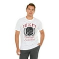thumbnail image 4 of Red/Black Cute Varsity Style Tailgate Gameday Football Unisex Shirt, 4 of 11
