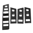 thumbnail image 2 of Decoración de panel de interruptores de ventana ANGGREK 4 Uds Estilo de fibra de carbono compatible con Range Rover Evoque L551 2020, 2 of 8