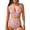 Mixed Floral, variant on SHEWIN Womens Swimsuits Sets Bikinis Sets 2 Piece Tummy Control Bathing Suits High Waisted Swimwear Floral Swimming Suits Push Up Beach Vacation Outfits Green Floral L