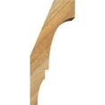 thumbnail image 3 of 6"W x 6"D x 14"H Balboa Rough Sawn Knee Brace, Western Red Cedar, 3 of 4
