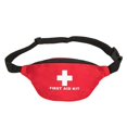 thumbnail image 1 of First Aid Fanny Pack First Aid Bag Red Travel Recovery Bag Empty Bag First Rescue, 1 of 5