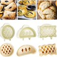 thumbnail image 2 of 3pcs Classic Mini Hand Pie Molds One Press Autumn Dough Presser Set Pocket Pie Molds For Halloween Christmas Thanksgiving Party Fall Hand Pie Molds Kitchen Baking Tools, 2 of 5