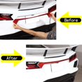 thumbnail image 6 of TINKI Real Carbon Fiber Taillight Logo Trim Strip Sticker Compatible with Chevrolet Corvette C8 2020-2023, Rear License Plate Upper Decoration Strip Sticker, 6 of 6