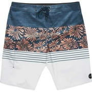 O'Neill Mens Hyperfreak Heist Print boardshorts Navy 31