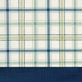 thumbnail image 4 of Achim Tattersall Tuck Valance with Buttons - 58x14 - Navy, 4 of 4