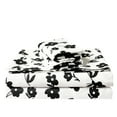 thumbnail image 3 of Say Yes Bedding Hepburn White Black Floral 100% Cotton Sheet Set with Pillowcase ,Twin Size, 3 of 5