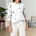 thumbnail image 2 of Bovemsi Womens Sweatshirts Women's Casual Cute Printed Long Sleeve Top Fall Fashion Outfits 2025 Clothes, 2 of 5