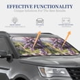 thumbnail image 4 of Vsdgher Lilacs Teapot Scenic Painting Print Car Windshield Sun Shade, Reflective Sunshade Window Sunshade Sun Visor Protector Fit for Cars,Trucks,SUVs-Large, 4 of 6