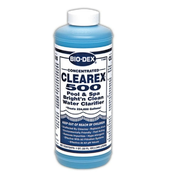 Bio-Dex Clearex 500 Pool and Spa Water Clarifier, 1 qt. CX532
