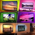 thumbnail image 3 of Tira de luces LED de cinta de cambio de color impermeable RGB para dormitorio TV Tipo D Jinwen tira de luz impermeable, 3 of 8
