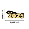 thumbnail image 3 of Beautynvta Class Of 2025 Graduation Pins, Graduation Lapel Badges Pins, Graduation Cap Brooch Buttons Graduation Party Gifts for Students, Colleges, Guests, 3 of 5
