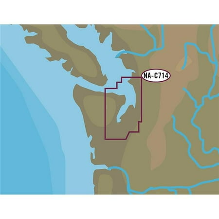 - C-Map NA-C714C-CARD NT Puget Sound & Straits of Juan De Fuca - C-Card Format
