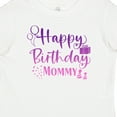 thumbnail image 4 of Inktastic Purple Happy Birthday Mommy Boys or Girls Baby T-Shirt, 4 of 5