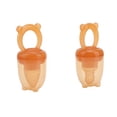 thumbnail image 4 of Chupete alimentador de frutas para bebés, 2 piezas, chupete alimentador de frutas para bebés, mordedor de frutas para la dentición, chupete para aliviar la dentición, tecnología innovadora, 4 of 14