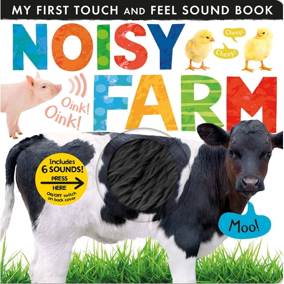 Noisy Farm: Includes 6 Sounds and an on/off Switch on the Back Cover! (Board Book)