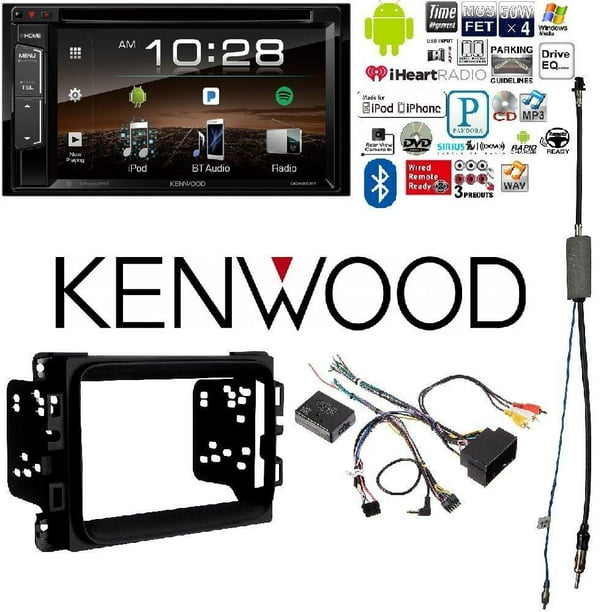 Kenwood 2Din DDX25BT 6.2" Touchscreen Car DVD CD Stereo W Bluetooth
