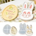thumbnail image 2 of Easter Tray Epoxy Mold, DIY Festival Decoration for Rabbit Easter Egg, 2 of 7