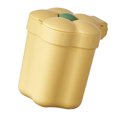 thumbnail image 2 of Desktop Trash Can with Lid, Large Opening Plastic Flower Shape Desktop Trash Bin Mini Paper Storage Basket for Home Office Gift, 2 of 8