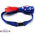 thumbnail image 7 of PMU Patriotic Bowtie with Adjustable Strap, Red White & Blue American Flag Design, 4th of July Decorations, Party Costume Accessory, for Holidays Veterans Election & Independence Day Pkg/6, 7 of 7