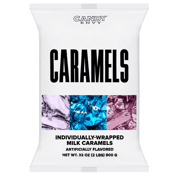 Candy Envy Mermaid Individually Wrapped Caramels - 2 Pound Bag