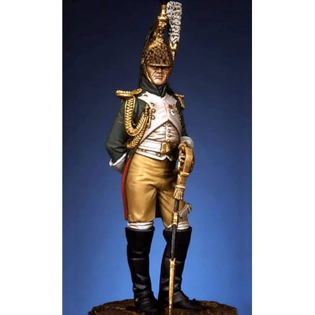 1/10 Scale Ancient Stand Officer Bust Resin Model Kit - Unassembled, Unpainted