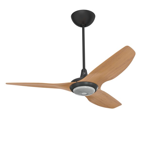 Big Ass Fans MK-HK4-04240601A258F 52" Haiku Ceiling Fan Kit w/ 20" Downrod, Caramel Bamboo/Black Motor