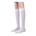 thumbnail image 1 of Jumpingount Calcetín largo hasta el muslo, calcetines sexis de Color sólido para Cosplay por encima de la rodilla, medias finas de terciopelo, polainas Medias Blanco Jumpingount AP012343-02, 1 of 6