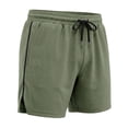 thumbnail image 5 of Gym Shorts Men Summer Elastic Waist Slim Fit Moisture Wicking Lightweight Athletic Workout Shorts with Pockets, 5 of 9