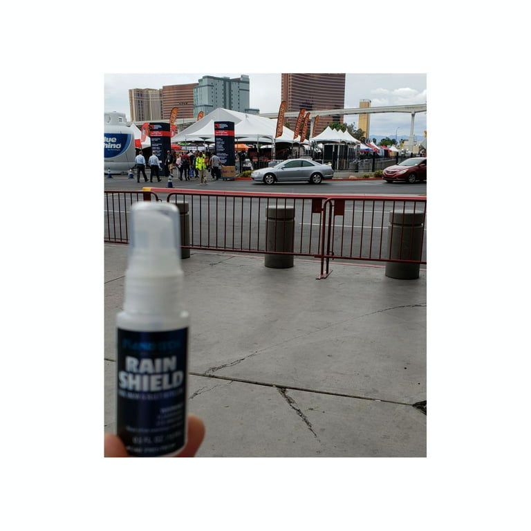 Nanotech Surface Solutions Rain Shield - Windshield Rain Repellent,  Increases Visibility & Safety During Rainy Days, Helps Clean Bug Splatters  - 1 Oz. 