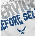 thumbnail image 5 of US Air Force USAF Service Before Self Toddler Boy Girl T Shirt Infant Toddler Brisco Brands 6M, 5 of 6