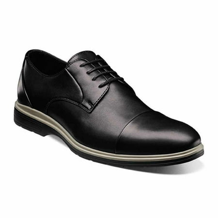 

Stacy Adams Black Teven Cap Toe Lace Up Oxford Shoe (12 M)