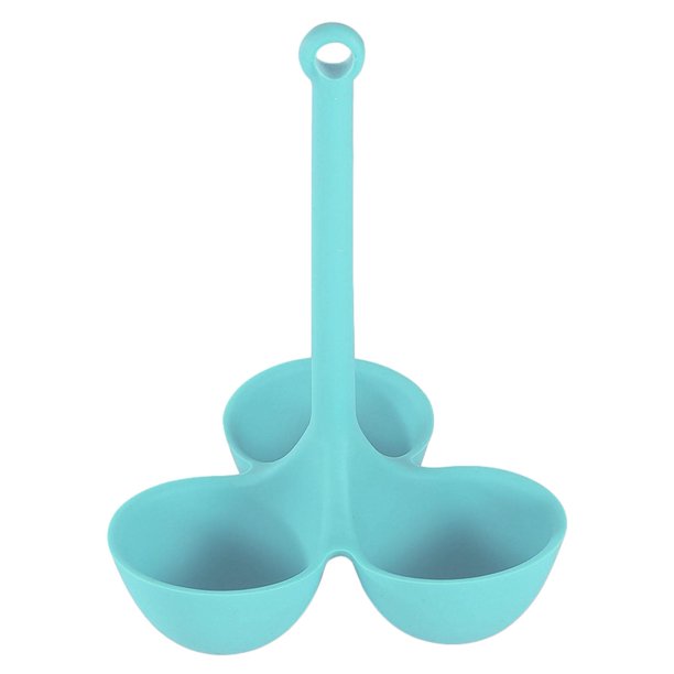 Boiled Egg Holder Heatproof Cooker Silicone Egg Steamer Tray Dining