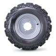 thumbnail image 2 of WANDA ATV Tire Wheel Assembly 21X7-10 with 4/110mm PCD 2+3 offset Silver Wheels -10058,PK 2, 2 of 4