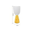 thumbnail image 2 of Kmbangi Stainless Steel Flatware Cheese Handle Spoon Fork Knife Tableware Kitchen Utensil for Dessert Fruit, 2 of 4