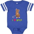 thumbnail image 3 of Inktastic I Love Rats Boys or Girls Baby Bodysuit, 3 of 5