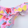 thumbnail image 4 of NOLDARES Girls Piece Swimwear Quick Dry Beach Bathing Suit for Summer(Pink,6-9 Months), 4 of 7