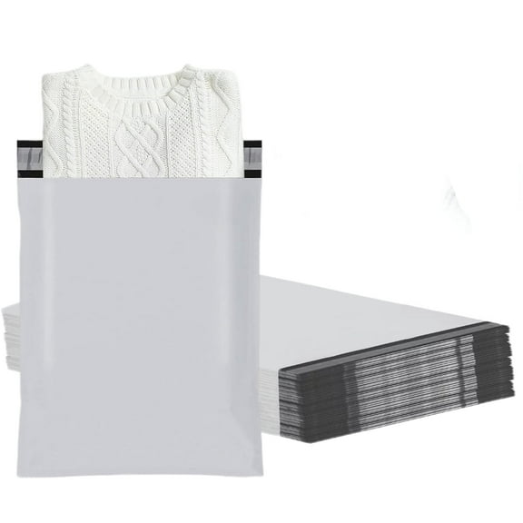 Ryhampaper 100pcs Poly Mailers, 14.5"x19" Shipping Envelopes Plastic Mailing Bags, Shipping Bags for Clothes, Small Business Supplies