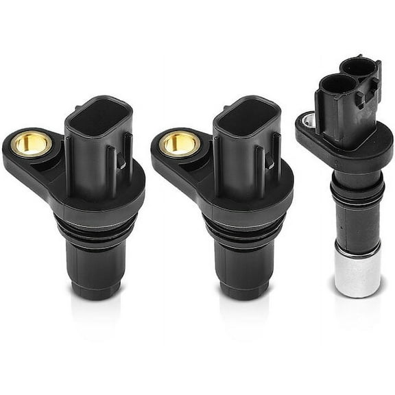 Camshaft and Crankshaft Position Sensor Kit 3 - Compatible with 2010, 2012 - 2017 Toyota Camry 2.5L 4-Cylinder - Autopart Premium