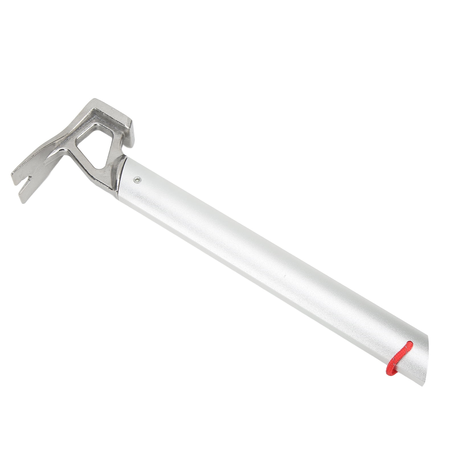 Multifunctional Outdoor Camping Tent Peg Hammer Impact Resistance Stakes Nail Puller HammerSilver