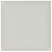 MTO0025 Classic 6X6 Pillowed White Glazed Ceramic Tile