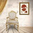 thumbnail image 3 of Uppsala Studio 18x24 Gold Ornate Wood Framed with Double Matting Museum Art Print Titled - Monstera Brown, 3 of 4